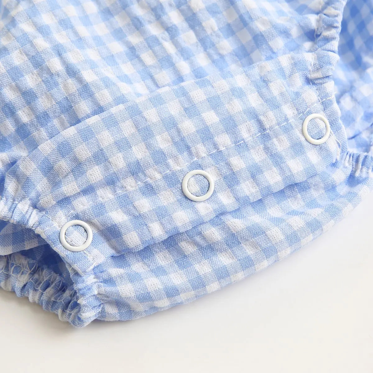 Sanlutoz Summer Cotton Baby Bodysuit Newborn Cute Plaid Clothing for Baby Girls Sleeveless Princess Toddler Infant Bodysuits