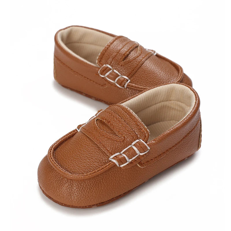 0-18M Newborn Baby Walking Shoes for Boys Fashion Lefu Shoes, Leisure First Step Walker