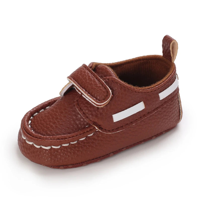 0-18M Newborn Baby Walking Shoes for Boys Fashion Lefu Shoes, Leisure First Step Walker