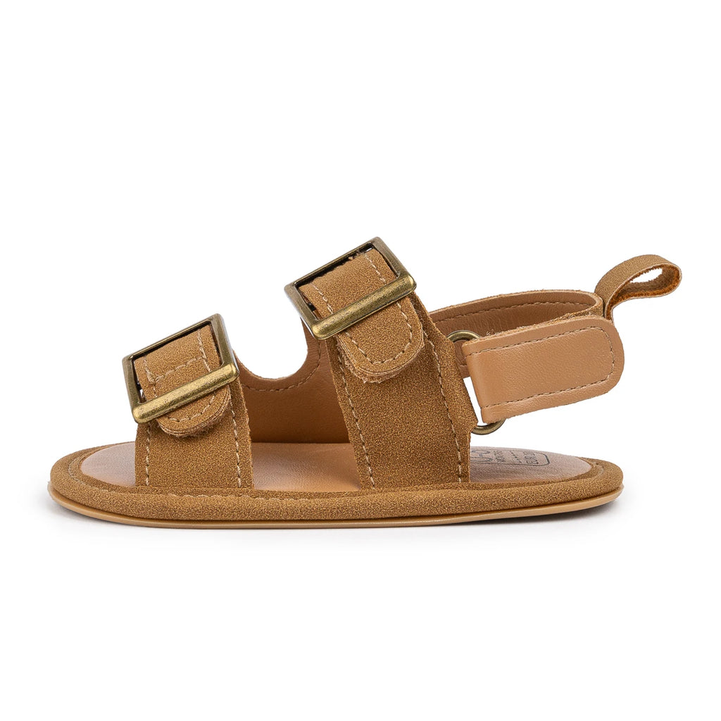 Infant Casual Style Buckle Decoration Beach Baby Sandals Anti-slip Comfortable Soft-soled Baby First Walkers