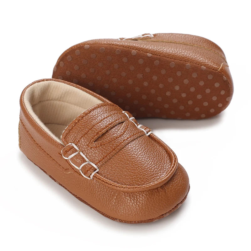 0-18M Newborn Baby Walking Shoes for Boys Fashion Lefu Shoes, Leisure First Step Walker