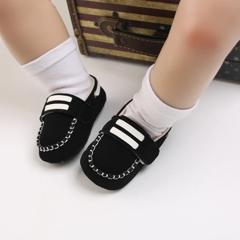 0-18M Newborn Baby Walking Shoes for Boys Fashion Lefu Shoes, Leisure First Step Walker