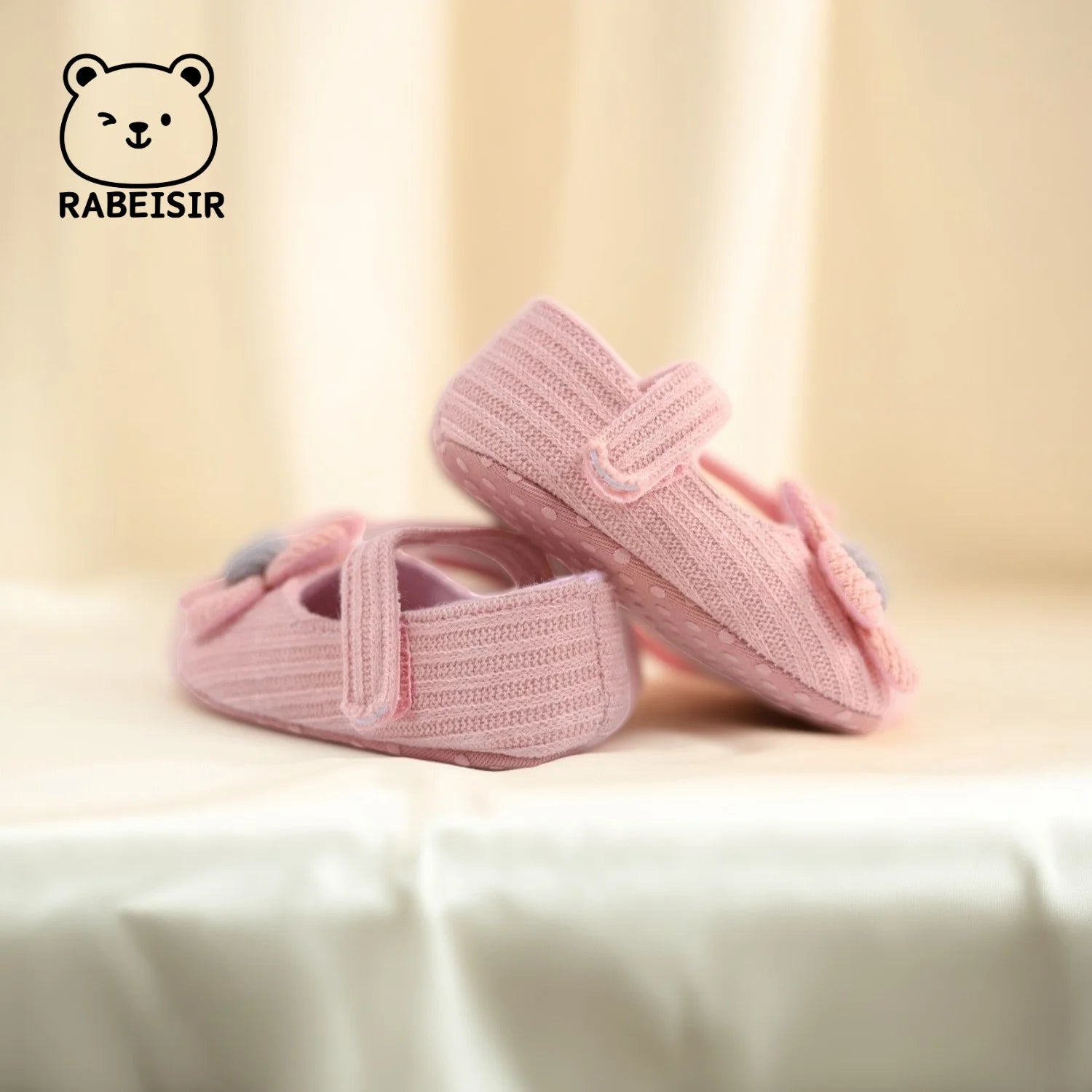Cute Flower Mary Jane Flat Shoes For Baby Girls, Trendy Lightweight Soft Shoes For Indoor Outdoor Party Performance, Spring