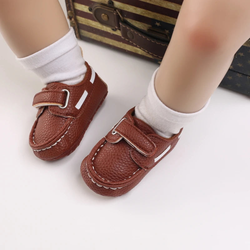 0-18M Newborn Baby Walking Shoes for Boys Fashion Lefu Shoes, Leisure First Step Walker