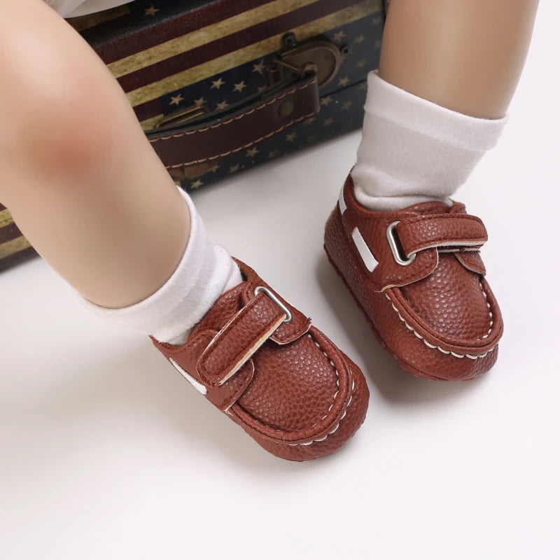 0-18M Newborn Baby Walking Shoes for Boys Fashion Lefu Shoes, Leisure First Step Walker