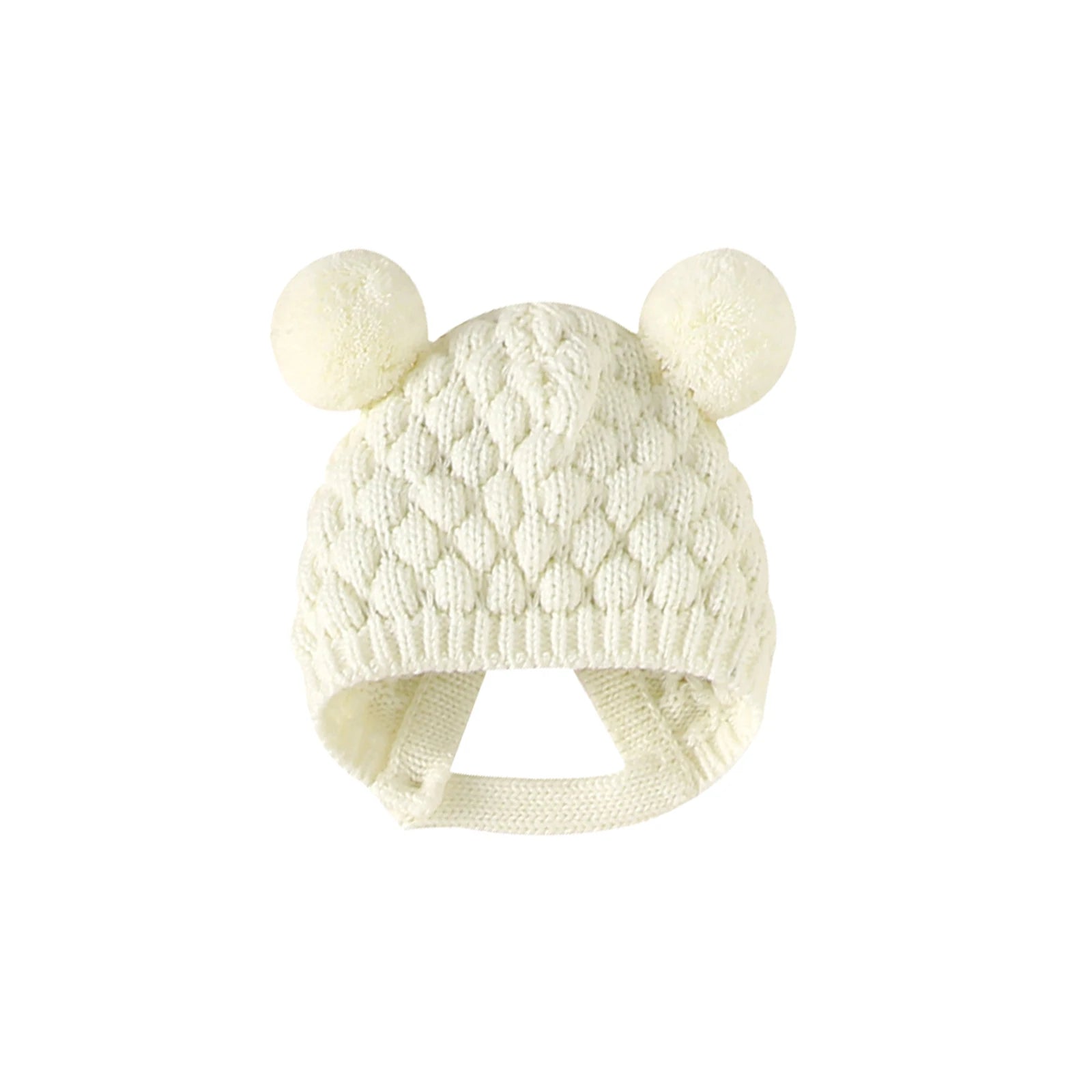 Newborn Baby Shoes Knitted Infant Girls Boys Boots Cute Butterfly-knot Toddler Walk Bed Shoes Warm 0-18M Accessories Hats Gloves