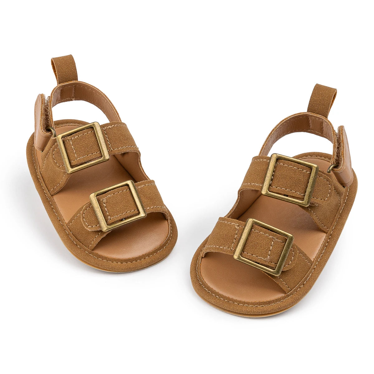 Infant Casual Style Buckle Decoration Beach Baby Sandals Anti-slip Comfortable Soft-soled Baby First Walkers