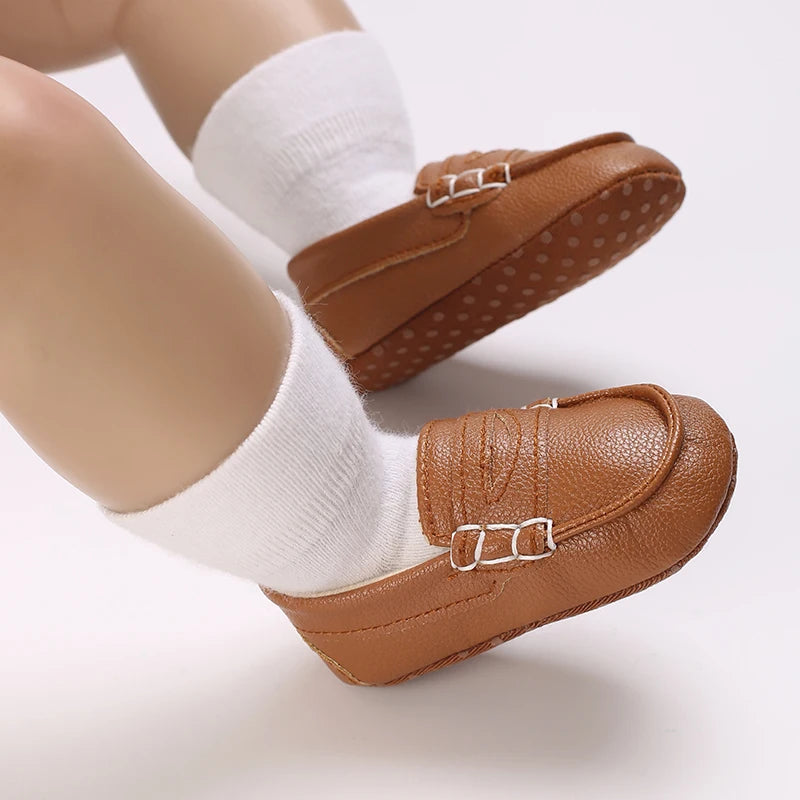 0-18M Newborn Baby Walking Shoes for Boys Fashion Lefu Shoes, Leisure First Step Walker