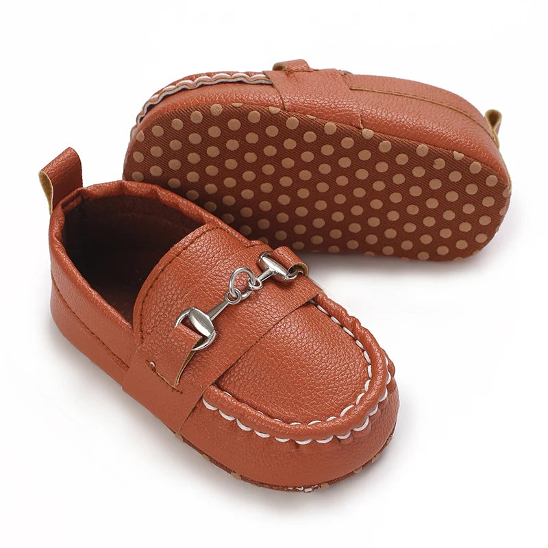 0-18M Newborn Baby Walking Shoes for Boys Fashion Lefu Shoes, Leisure First Step Walker